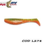 Shad RELAX Kopyto 4L Laminat 10cm, culoare L278, 4buc/plic