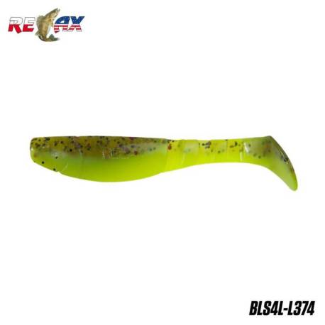 Shad RELAX Kopyto 4L Laminat 10cm, culoare L374, 4buc/plic