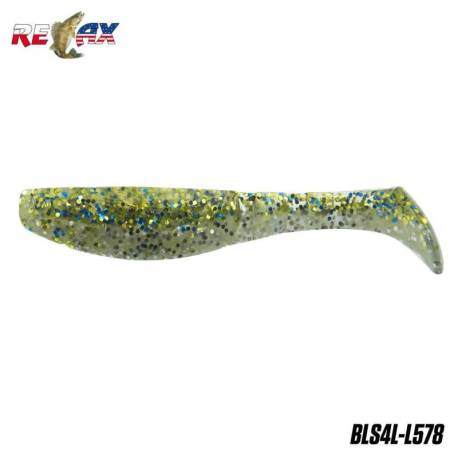 Shad RELAX Kopyto 4L Laminat 10cm, culoare L578, 4buc/plic