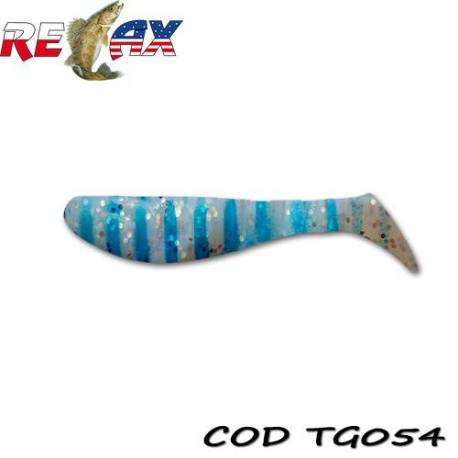 Shad RELAX Kopyto Tiger 7.5cm, culoare TG054, 4buc/blister