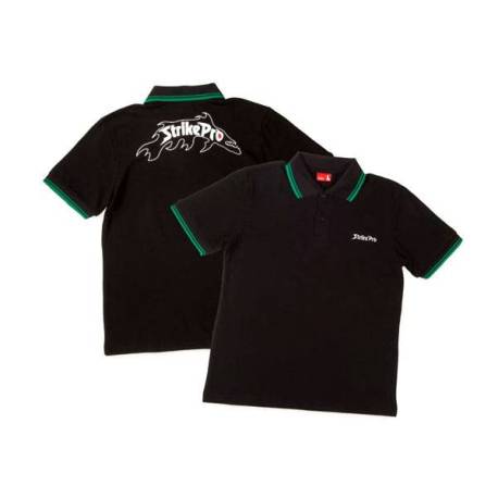 Tricou polo STRIKE PRO Negru, marimea L