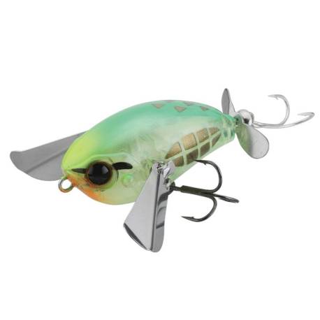 Vobler JACKALL Micro Pompadour 4.2cm, 6.5g, Chartreuse Glass Hopper