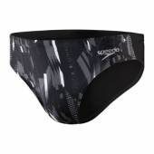 Slip inot barbati SPEEDO Allover negru alb, marimea 34