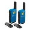 Set 2 statii radio PMR portabile MOTOROLA Talkabout T42 Blue