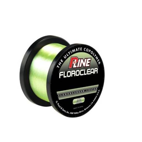 Fir monofilament P-LINE Floroclear Mist Green 1000m, 0.36mm