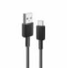 Cablu ANKER 322 USB-C la USB-A 0.9 metri, Negru