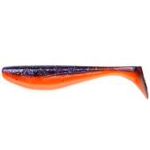 Naluca FISHUP Wizzle Shad 8cm, culoare 207 Dark Violet Orange, 8buc/plic