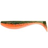 Naluca FISHUP Wizzle Shad 8cm, culoare 205 Watermelon Flo Orange, 8buc/plic