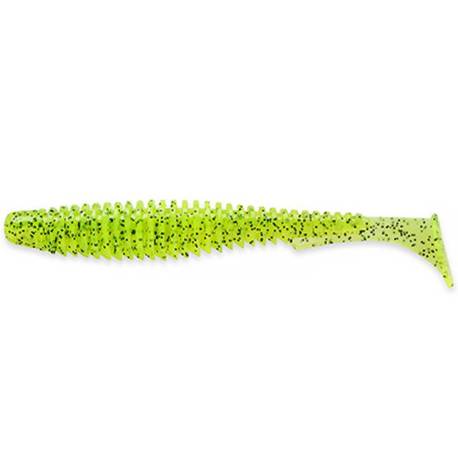 Naluca FISHUP U-Shad 7cm, nr.055 Chartreuse Black, 9buc/plic