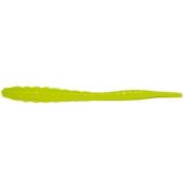 Vierme siliconic FISHUP Trout Series Scaly Cheese, 7cm, culoare nr.111 Hot Chartreuse, 10buc/plic