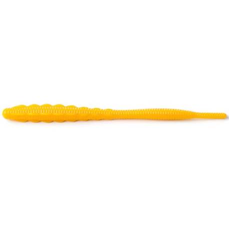 Vierme siliconic FISHUP Trout Series Scaly Cheese, 7cm, culoare nr.103 Yellow, 10buc/plic