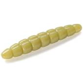 Larva siliconica FISHUP Trout Series Morio Cheese 3.1cm, culoare 109 Light Olive, 12buc/plic