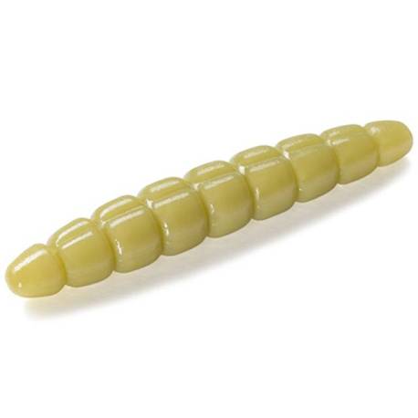 Larva siliconica FISHUP Trout Series Morio Cheese 3.1cm, culoare 109 Light Olive, 12buc/plic