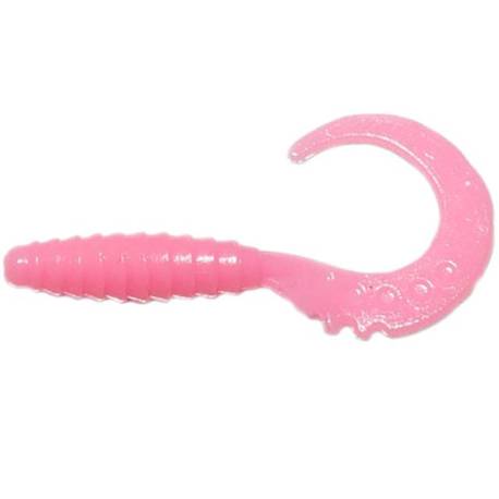 Naluca FISHUP Fancy Grub 2.5cm, culoare 048 Bubble Gum, 12buc/plic