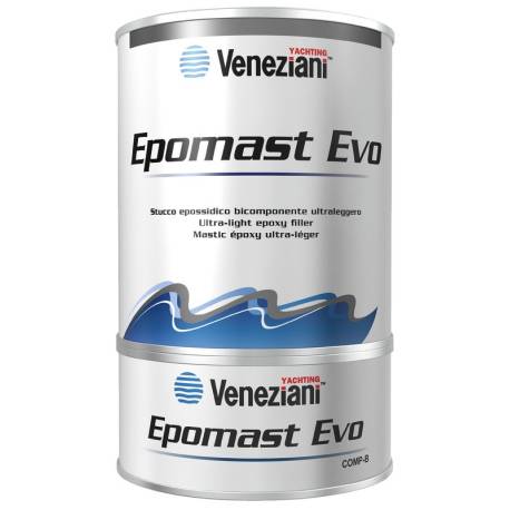 Chit epoxidic VENEZIANI Epomast Evo filler light blue 1.5L