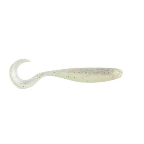 Shad MUSTAD MEzashi Curly Tail Minnow 9cm, culoare Luminous Magic, 6buc/plic