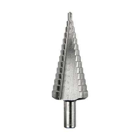 Burghiu conic in trepte pentru metal BENMAN 74351, Hss M2, 4-30mm, prindere 10mm