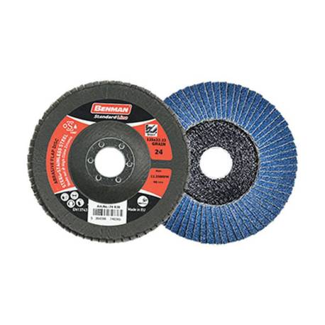 Disc abraziv lamelar BENMAN 74838, diametru 125mm, granulatie 24