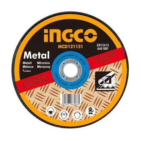 Disc abraziv pentru polizat INGCO 125x6.0mm