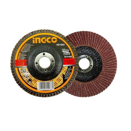 Disc lamelar pentru slefuit INGCO 115mm Maro P80