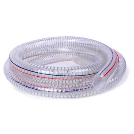 Furtun pentru absorbtie cu insertie din metal BERVAS 1" 30m