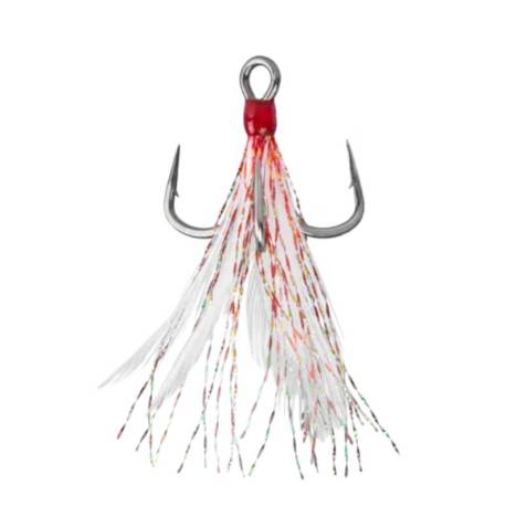 Montura cu ancora tripla MUSTAD Red Tinse Nr.4, 2buc/plic