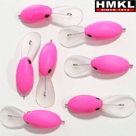 Vobler HMKL Inch Crank DR Custom Painted 2.5cm, 2g, culoare Dopink