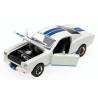 Macheta auto FORD Mustang GT350R (1965) 1:18 alb-albastru