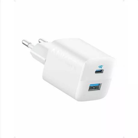 Incarcator retea Anker 323, 33W, USB-C, USB-A Alb