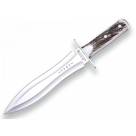 CUCHILLO REMATE JABALI PUNO CIERVO H/ 25 CM Joker Knives CC110