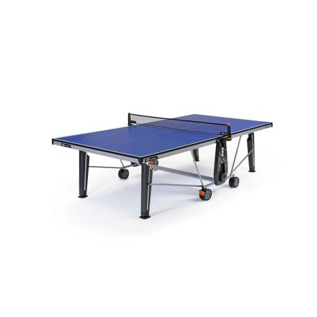 Masa pliabila de tenis Cornilleau 500 Indoor, 274 x 152 x 76 cm, albastru, grosime 22 mm