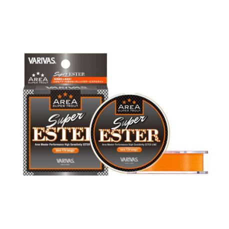 Fir VARIVAS Super Trout Area Super Ester Neo Orange 140m 0.090mm 1.4lb