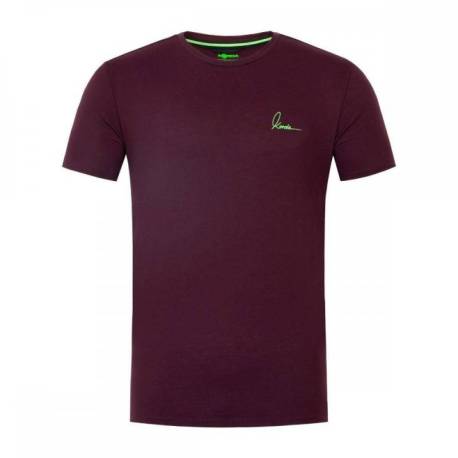 Tricou KORDA Minimal Tee Burgundy marimea L