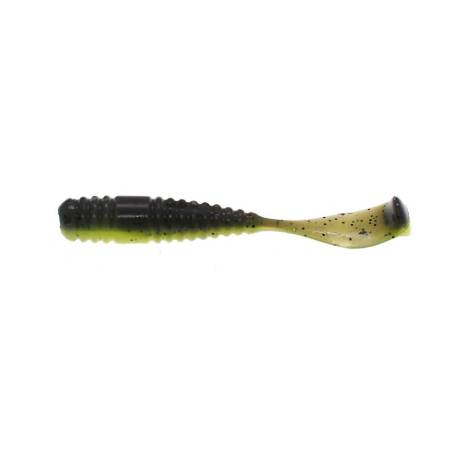 Naluca DAMIKI Squash Shad 5cm, 442 Watermelon Chartreuse Shad, 15buc/plic