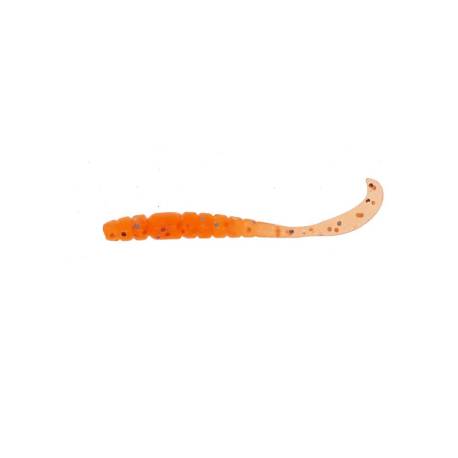 Grub DAMIKI Hameru Curly Tail 5cm, 212 Orange Silver, 12buc/plic