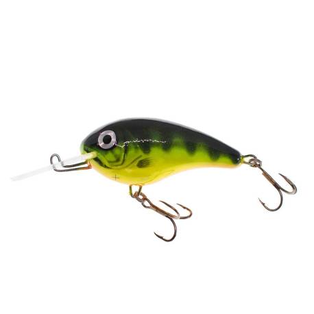 Vobler VIDRA LURES Nautilus Deep Runer 6cm, 16g, culoare Fire Perch