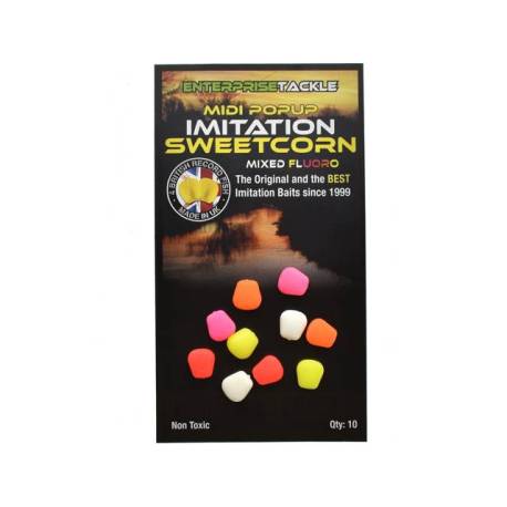 Pop-up ENTERPRISE TACKLE Midi Sweetcorn Pink, 10buc/plic