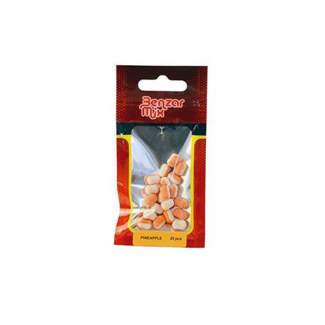 Momeli de carlig BENZAR MIX Instant Wafter Dumbell 8mm, white-orange