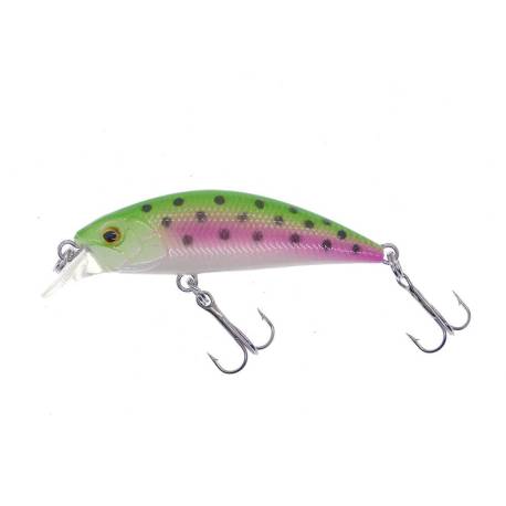 Vobler KAMATSU Trout Minnow 4.5cm, 2.2g, culoare 075 Rainbow Trout