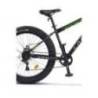 Bicicleta Fat Bike CARPAT Aventus C26217A, roti 26", Negru/Gri/Verde