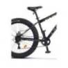 Bicicleta Fat Bike CARPAT Aventus C26217A, roti 26", Negru/Gri/Galben