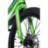 Bicicleta copii 7-10 ani VELORS V20345A, roti 20", Verde/Portocaliu