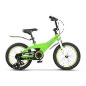 Bicicleta copii 4-6 ani CARPAT PRO C16119C roti 16", Verde/Alb