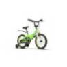 Bicicleta copii 4-6 ani CARPAT PRO C16119C roti 16", Verde/Alb