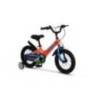 Bicicleta copii 4-6 ani CARPAT PRO C16122B roti 16", Portocaliu/Albastru