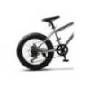 Bicicleta copii Fat Bike VELORS Hercules V2019B roti 20", Argintiu/Albastru