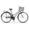 Bicicleta City RICH Dunarea R2892A 28, Gri/Negru/Portocaliu