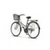 Bicicleta City RICH Dunarea R2892A 28, Gri/Negru/Portocaliu