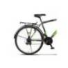 Bicicleta city RICH Meridian R2635A roti 26", Gri/Verde