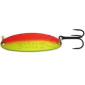 Lingurita oscilanta WILLIAMS Bully 6.7cm 25.5g Yellow and Orange Silver Back